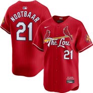 Nike Men's Nike Lars Nootbaar Red St. Louis Cardinals City Connect Limited Jersey
