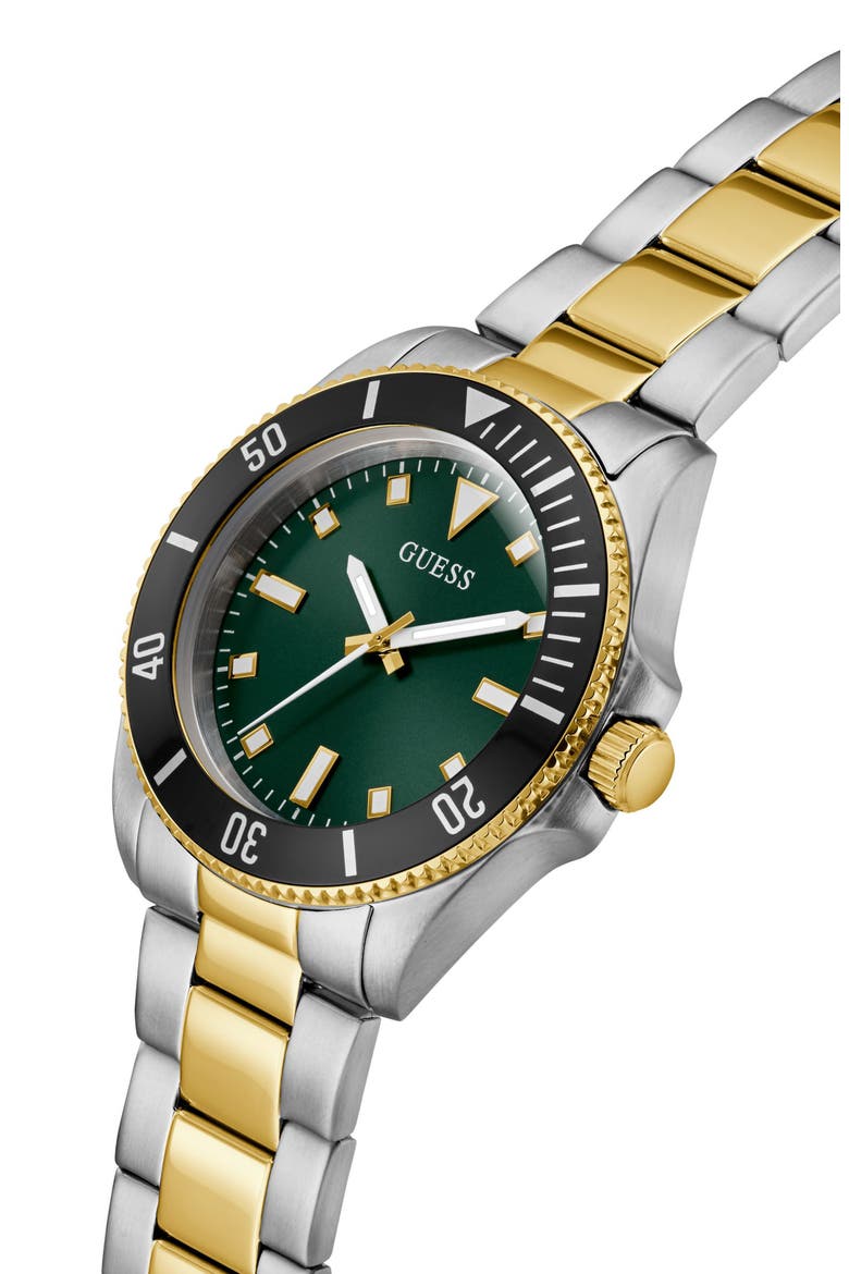 Cliff Bracelet Watch, 41mm, Alternate, color, 2-TONE