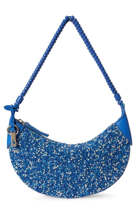 Mini Beaded Shoulder Bag