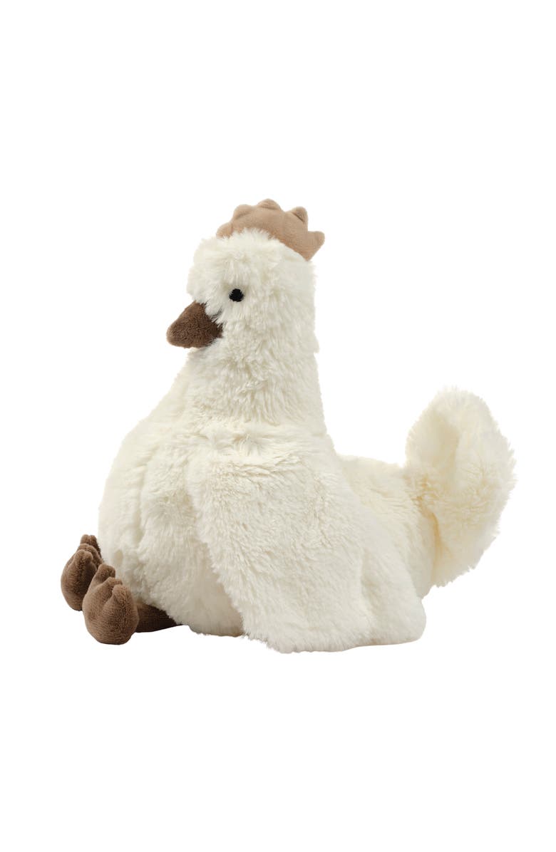 Bedtime Originals Farmyard Friends Plush Chicken Stuffed Animal Toy - Peep, Alternate, color, Cream