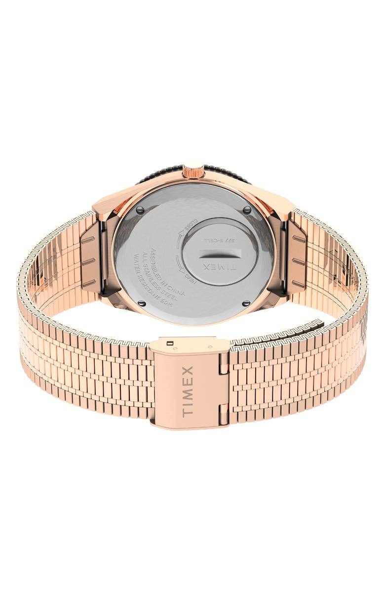 Timex<sup>®</sup> Q Bracelet Watch, 36mm, Alternate, color, Rose Gold