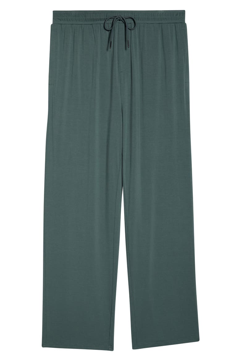 Cooling Pajama Pants, Alternate, color, GREEN BALSAM