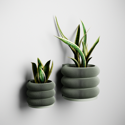 Wall Planter - Triple Bubbles
