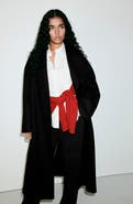 MANGO Traviata Oversized Wool Blend Coat