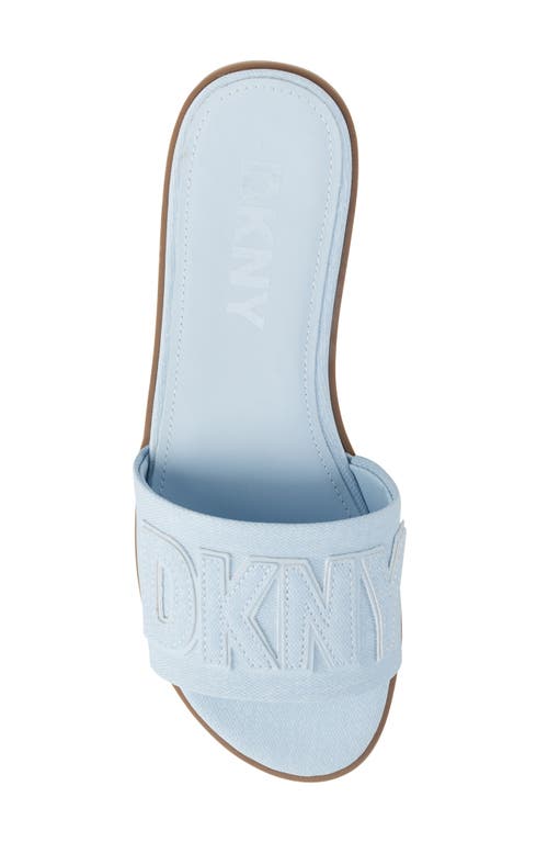Dkny Willow Slide Sandal In Celeste