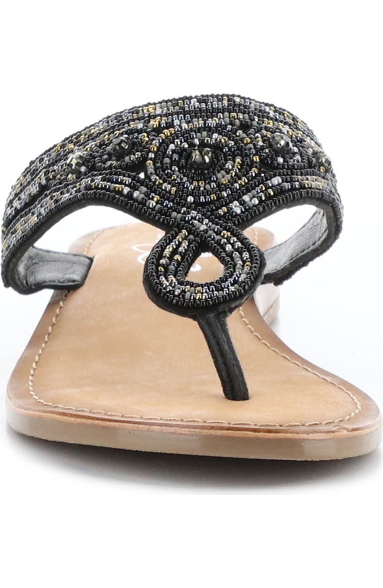 Bos. & Co. Jilly Beaded Flip-Flop, Alternate, color,