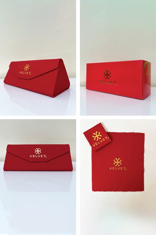 Velvet Eyewear Ruby Sunglasses In Silver 2