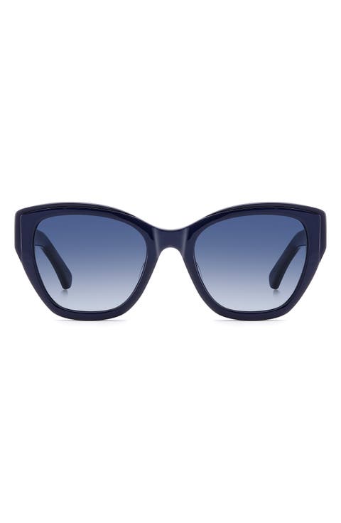 yolanda 51mm gradient cat eye sunglasses