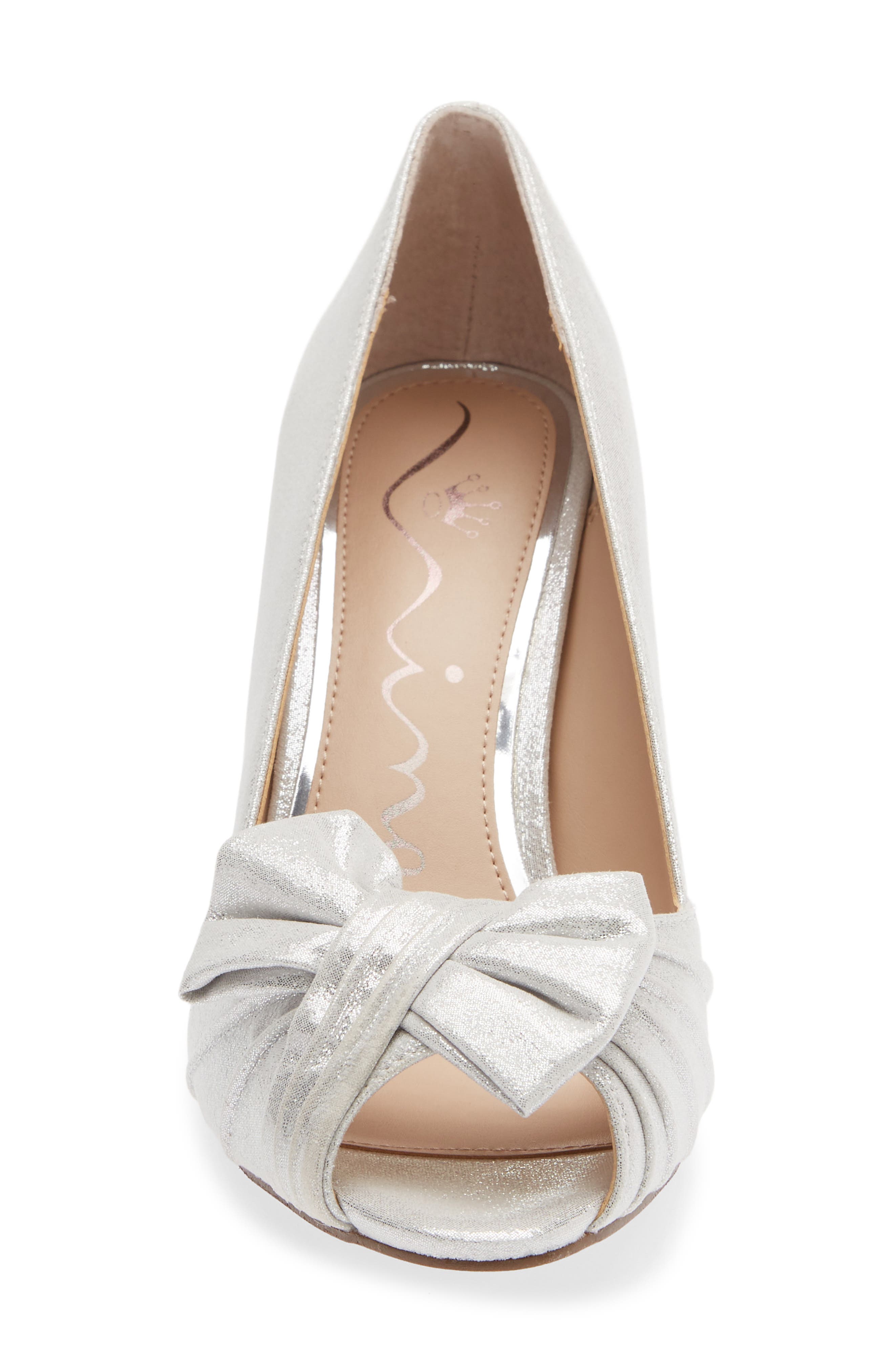 Nina Florene Peep Toe Pump (Women) | Nordstrom