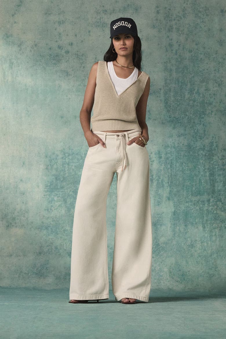 Jodie Loose Wide Leg, Alternate, color, ECRU