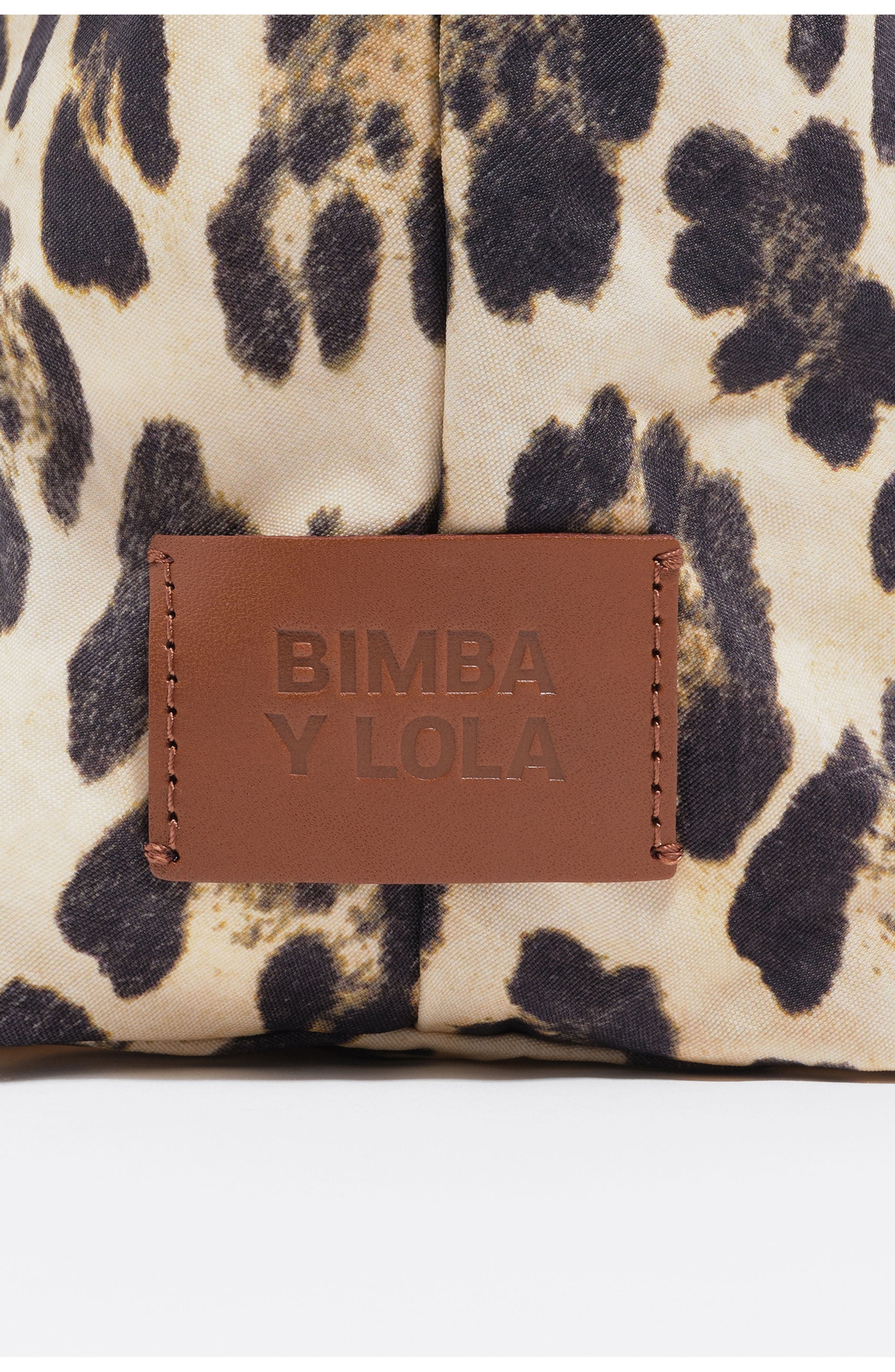 Bimba y Lola Print Nylon Mini Bag, Alternate, color, 