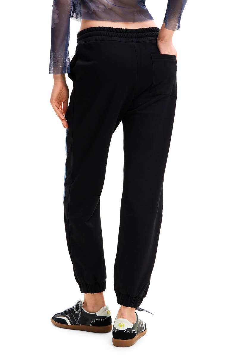 Desigual Contrast Jogger Jeans, Alternate, color, 