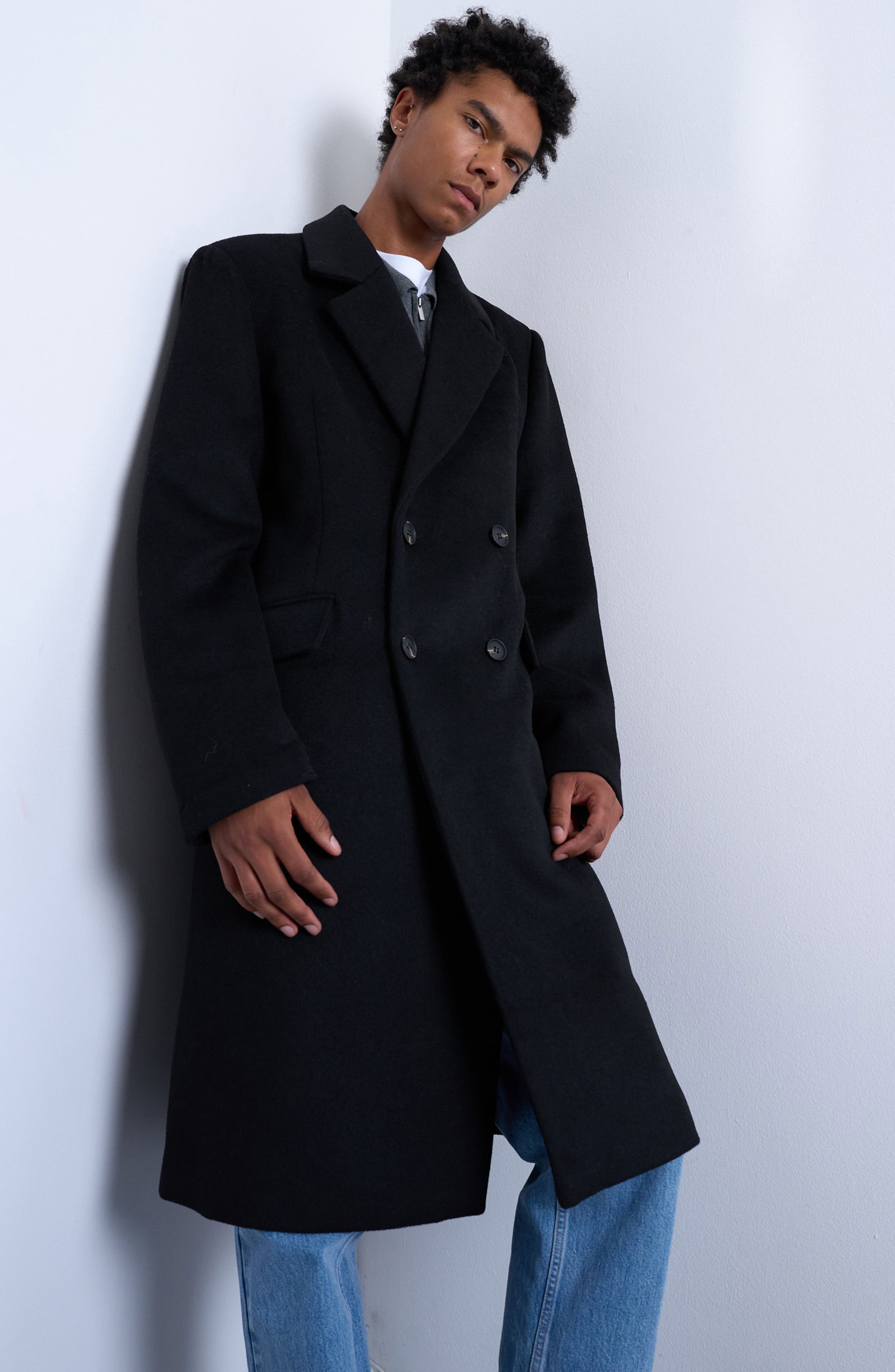 Double Breasted Overcoat