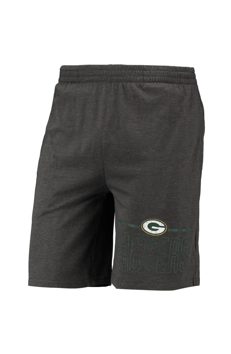 CONCEPTS SPORT Men's Concepts Sport Green/Charcoal Green Bay Packers Meter T-Shirt & Shorts Set, Alternate, color,