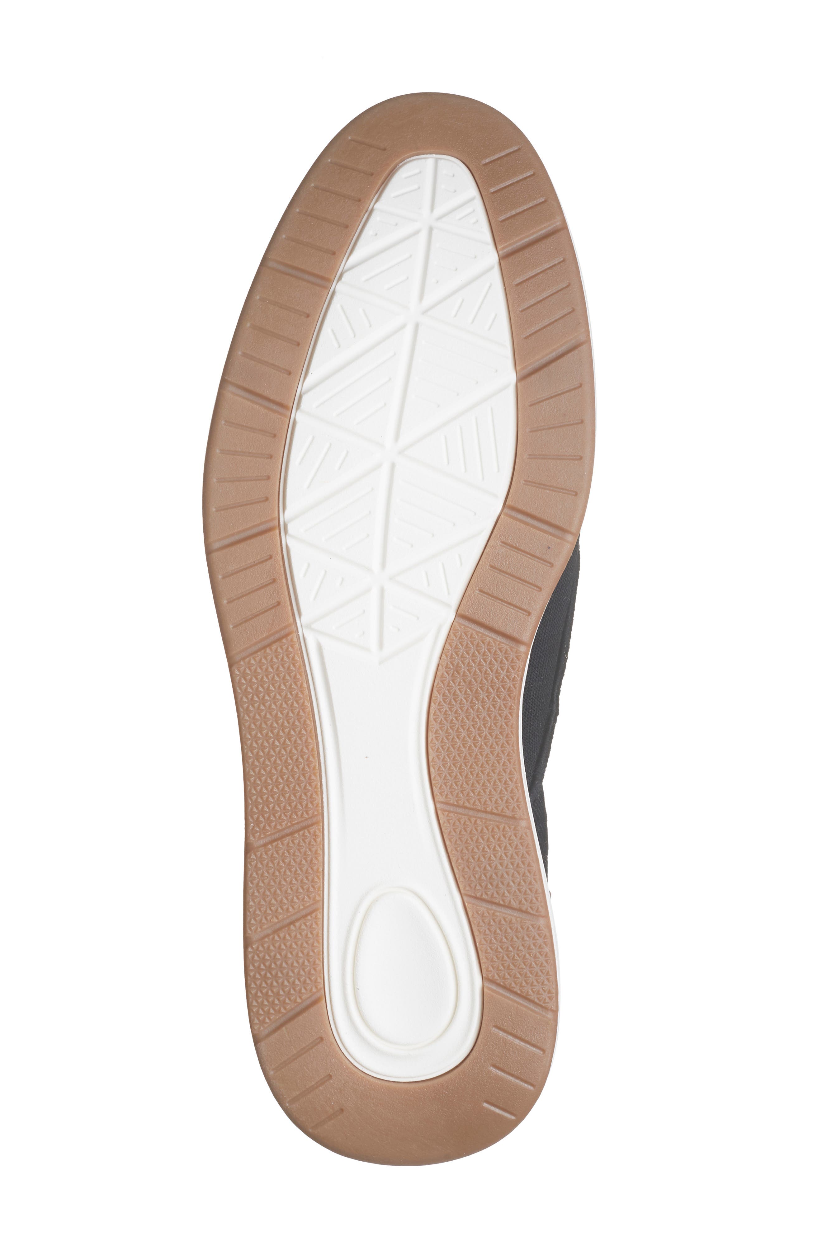 NORDSTROM RACK Milo Hybrid Knit Sneaker Derby, Alternate, color, Black