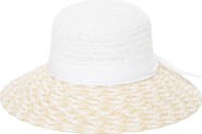 San Diego Hat Contrast Brim Woven Hat