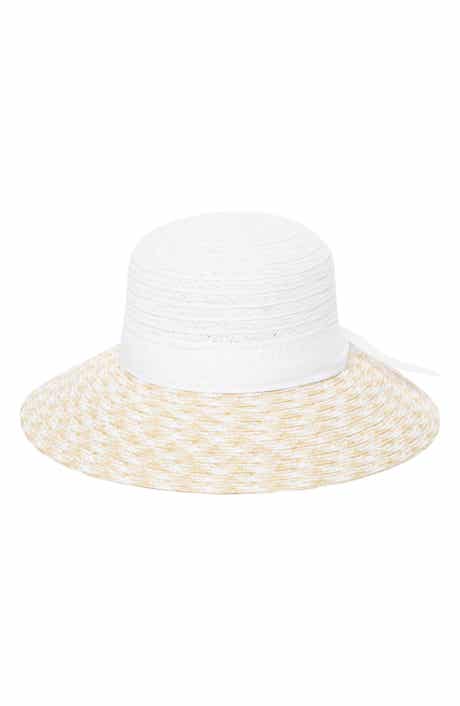 San Diego Hat Contrast Brim Woven Hat