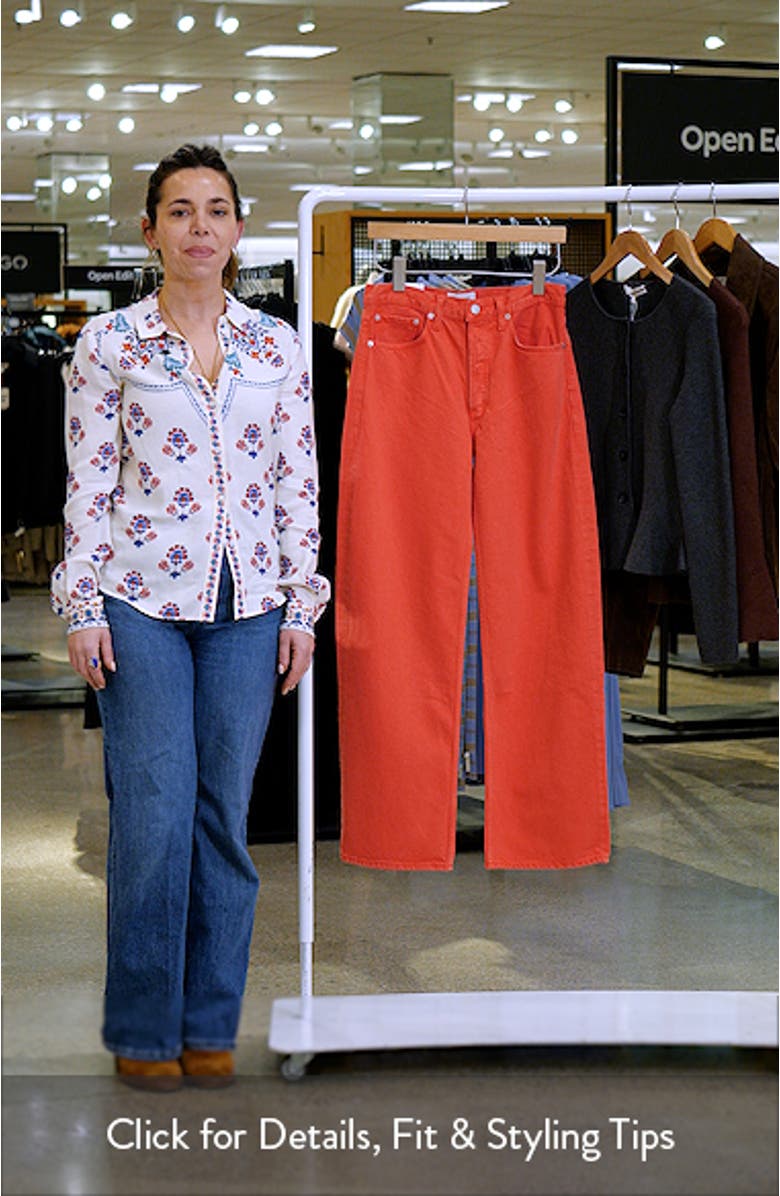Arc Loose Wide Leg Jeans, sales video thumbnail