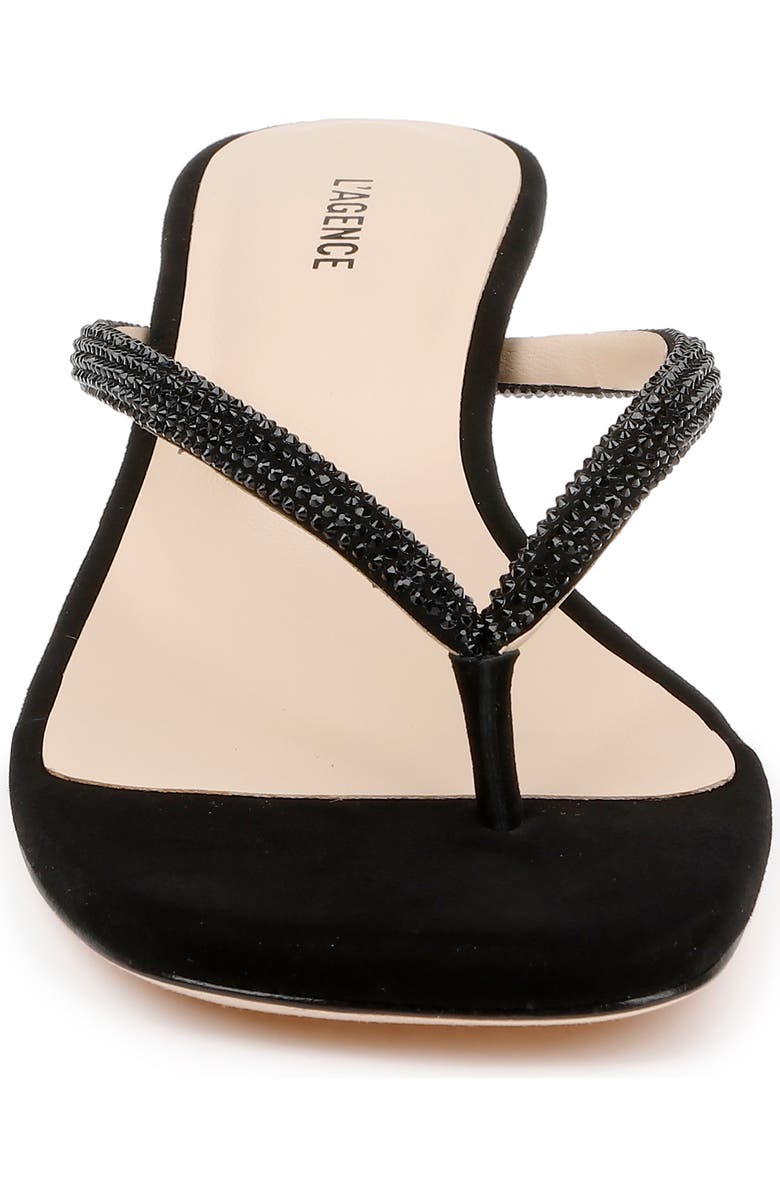 L'AGENCE Hortense Kitten Heel Sandal, Alternate, color,