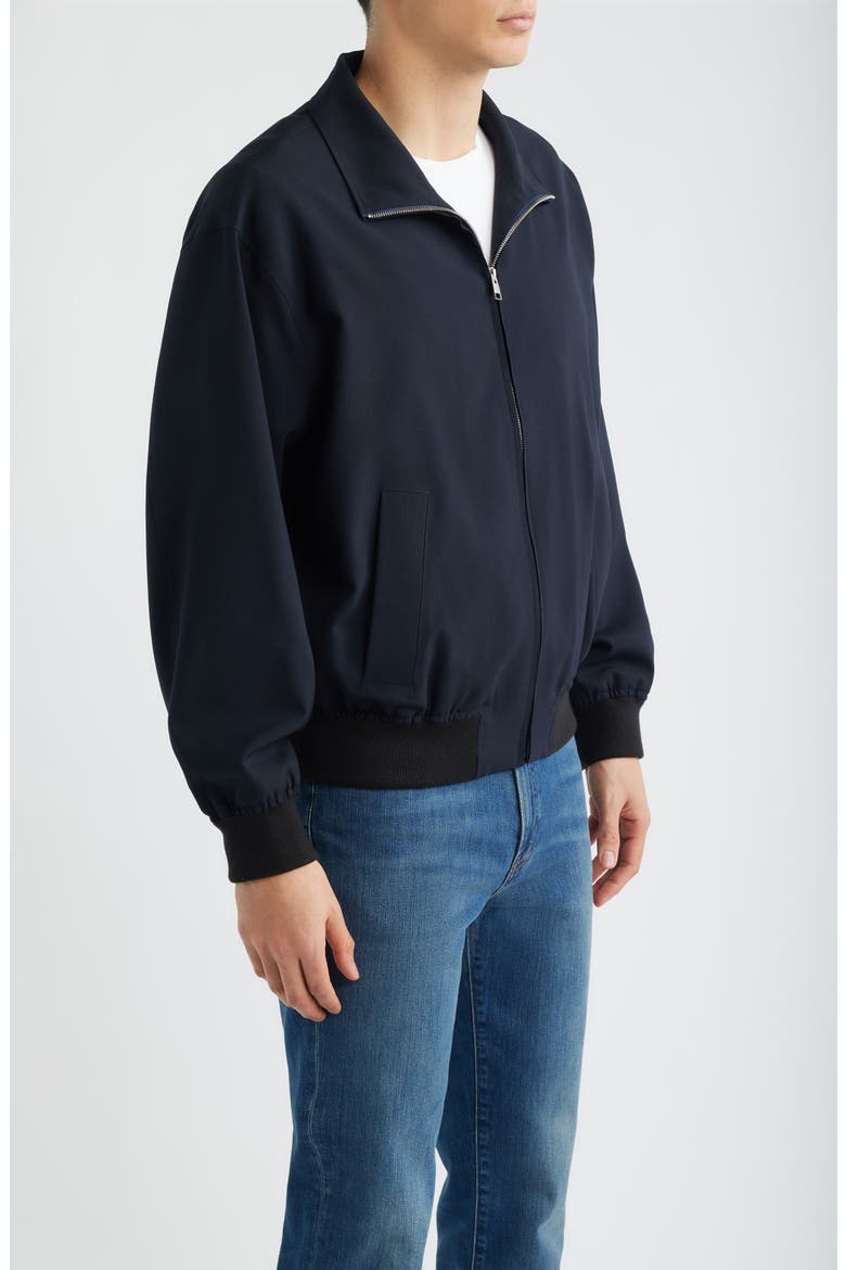 Wool Zip Jacket, Alternate, color, DARK NAVY