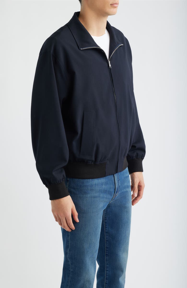 FRAME Wool Zip Jacket, Alternate, color, Dark Navy