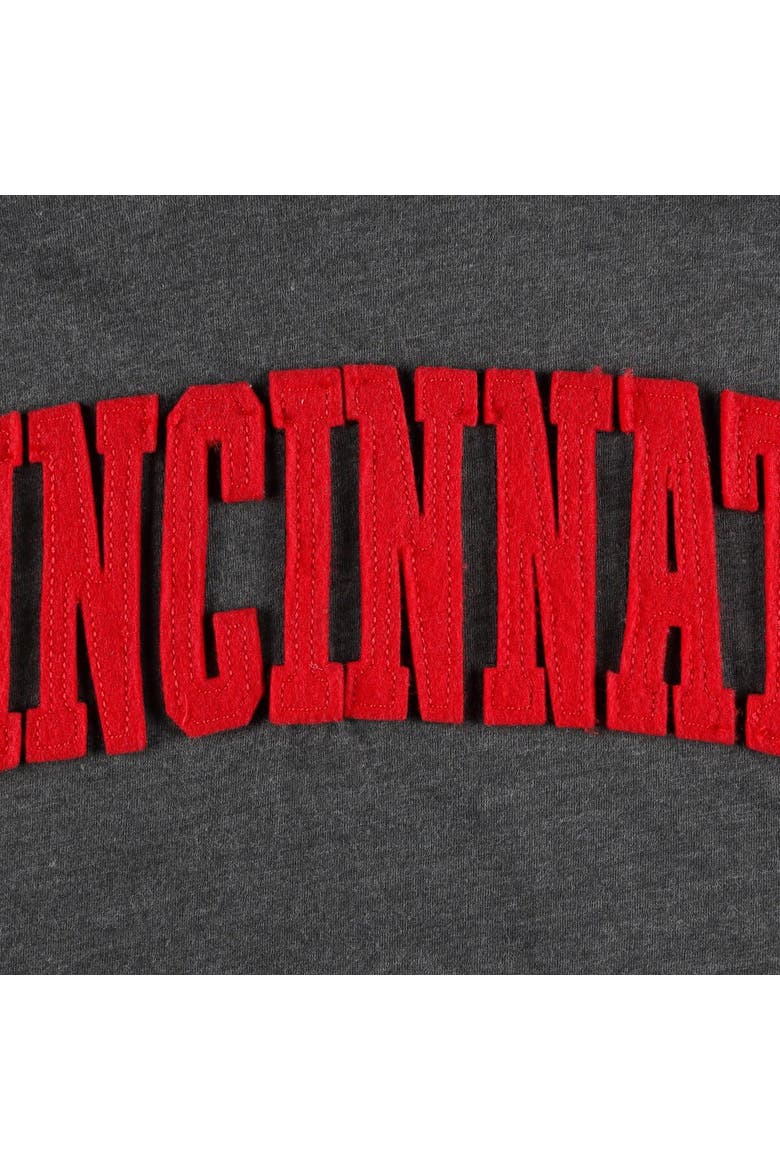 Women's Pressbox Black Cincinnati Bearcats Two-Hit Canyon Long Sleeve T-Shirt, Alternate, color, Black