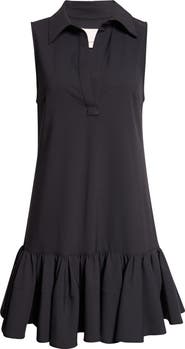 Cinq à Sept Rayne Sleeveless Flounce Hem Dress