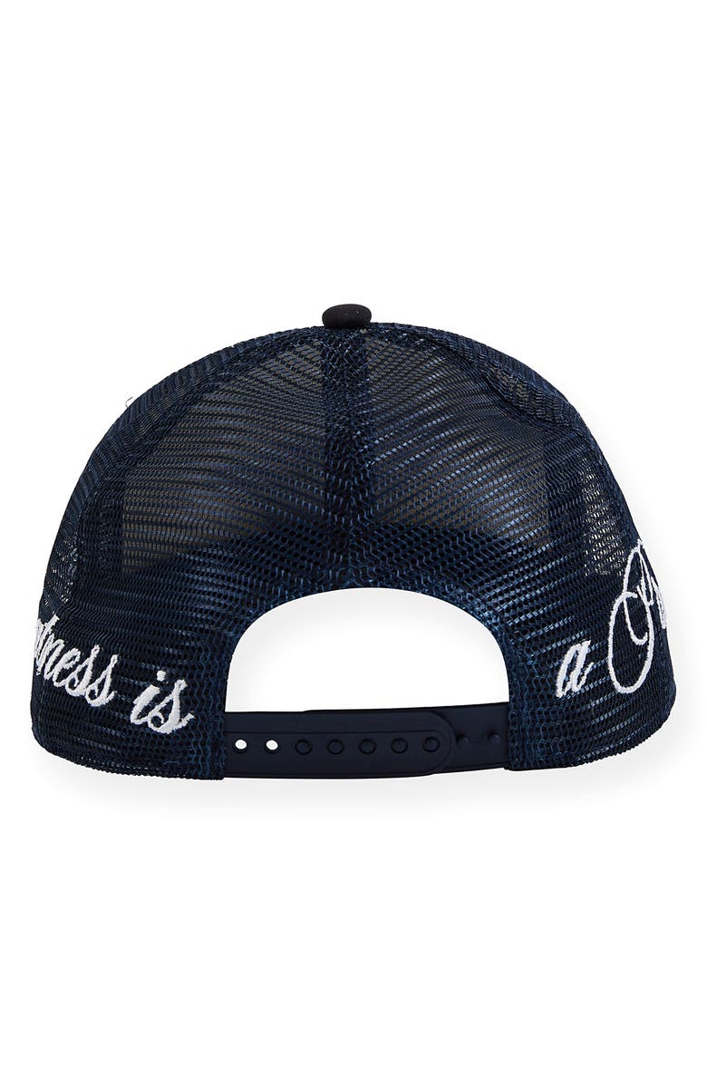 PAPER PLANES Planes A-Frame Trucker Hat, Alternate, color, Navy