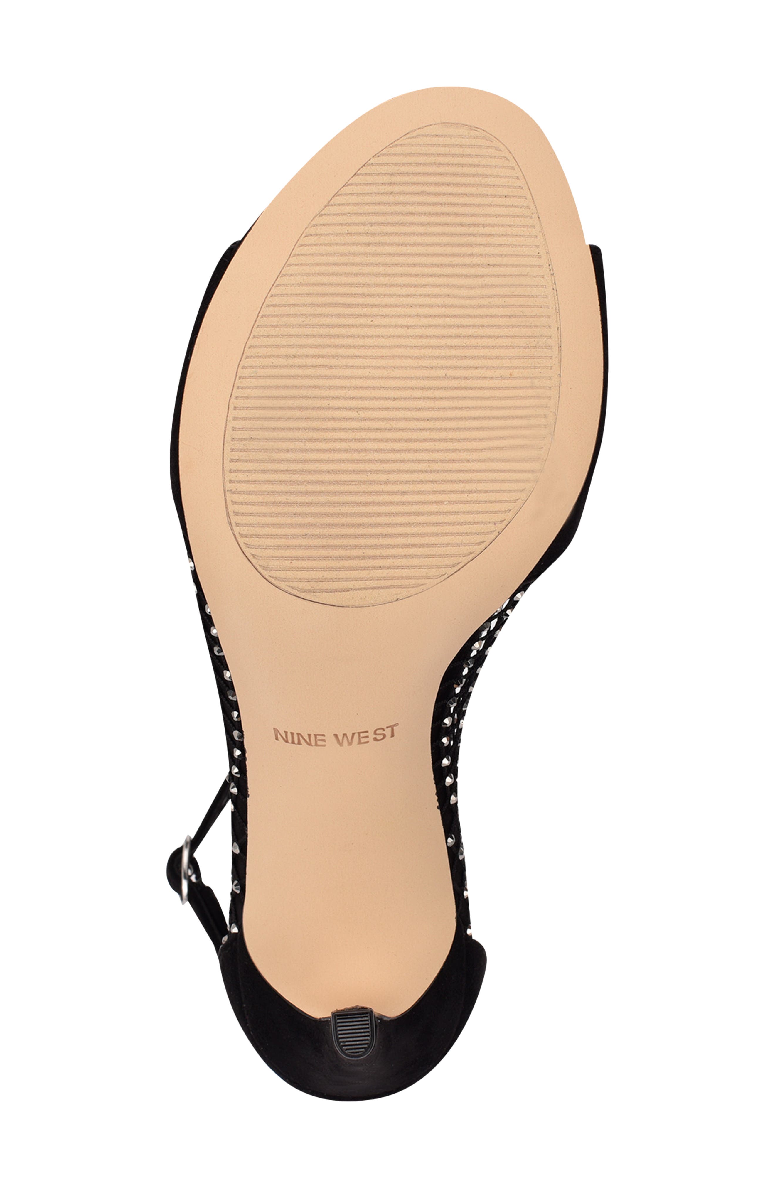 Nine West Imery Rhinestone Fishnet Bootie, Alternate, color, 