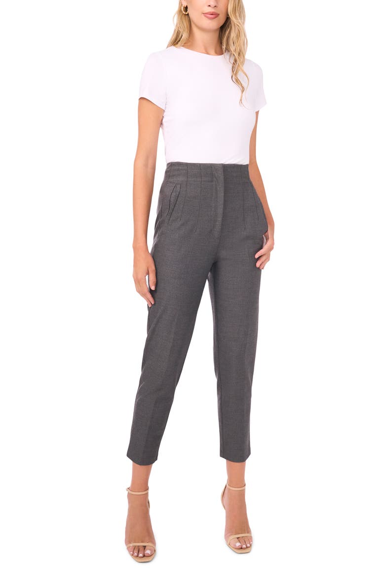 High Waist Skinny Pants, Alternate, color, LIGHT HEATHER GREY