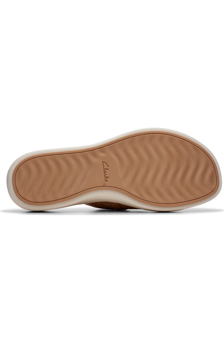 Clarks<sup>®</sup> Drift Buckle Slide Sandal, Alternate, color, Warm Beige