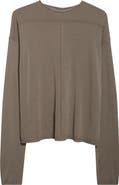 Rick Owens Virgin Wool Crewneck Sweater