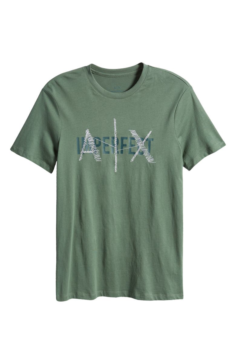 Armani Exchange Embroidered A|X Logo Graphic Tee, Alternate, color,