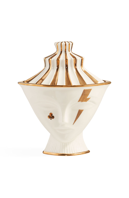 Jonathan Adler Gilded Giuliette Box In Multi