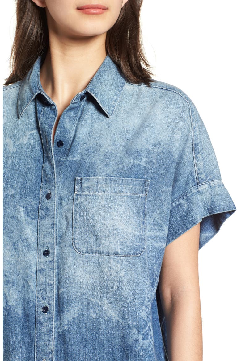 Hadley Denim Shirt, Alternate, color, SUBLIME