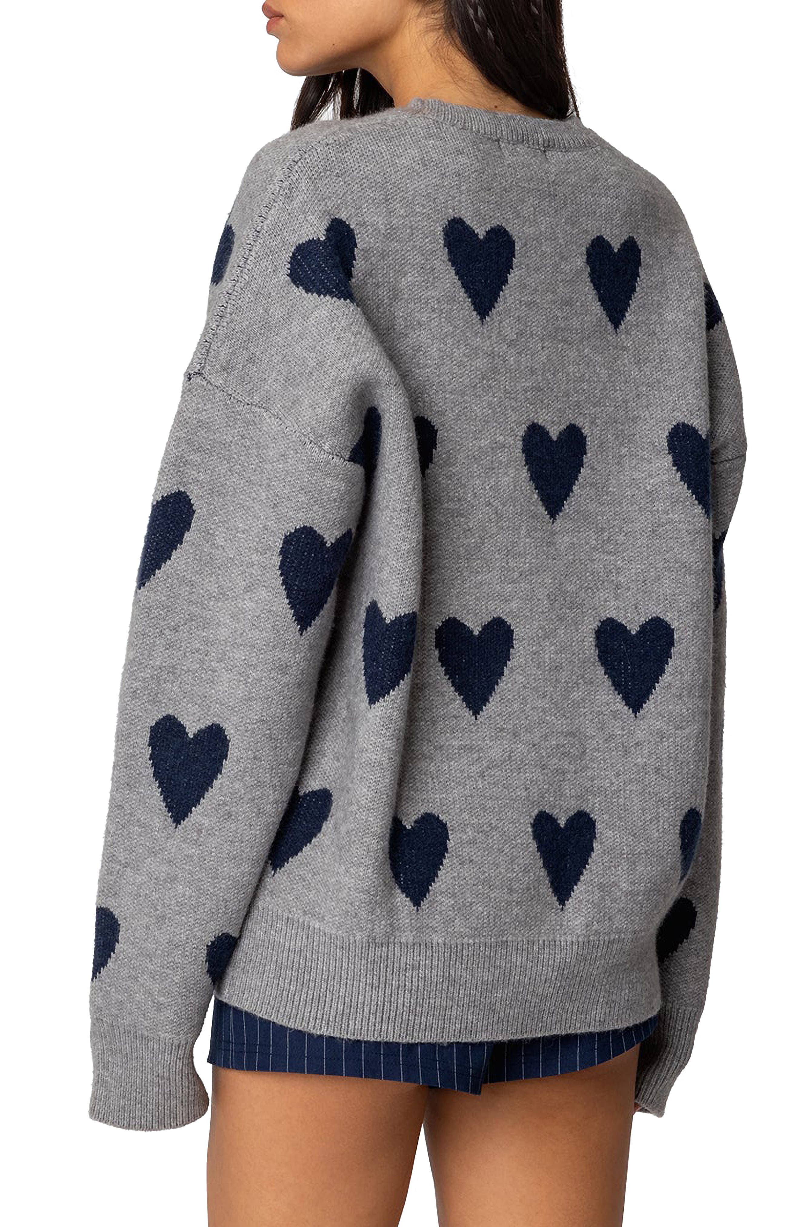Big Heart Oversize Sweater - image 2