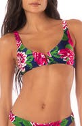 Maaji Meadow Roses Victories Reversible Bikini Top