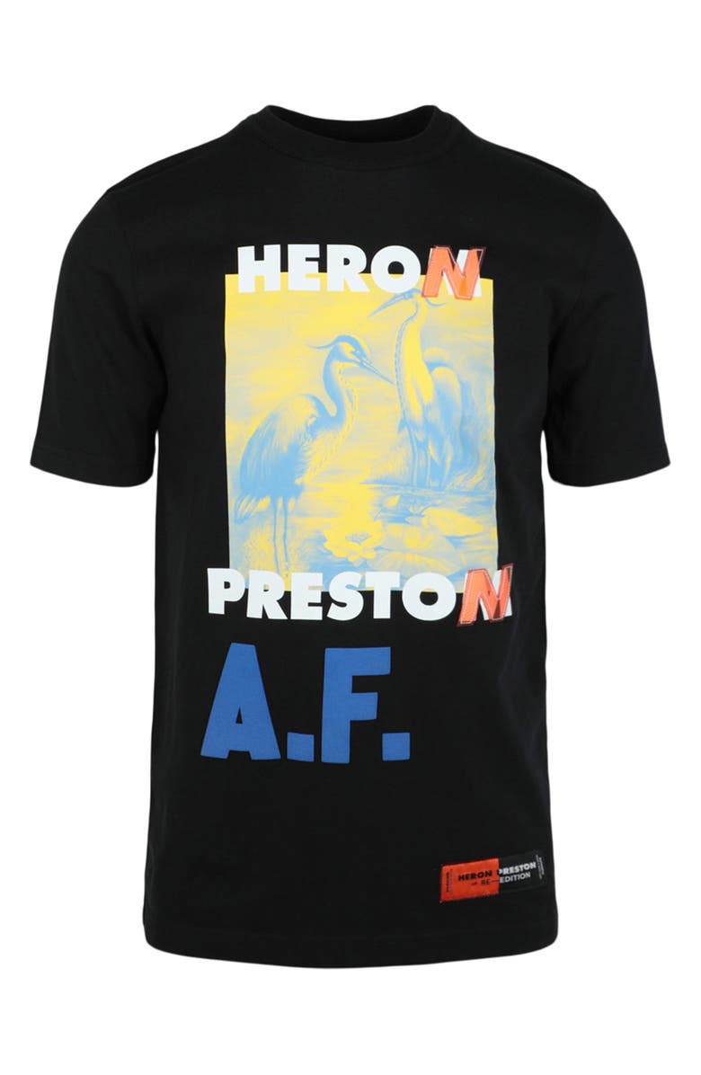 Heron Preston OS AF Graphic Print T-Shirt, Main, color,