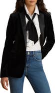 Lauren Ralph Lauren Stretch Velvet Blazer