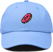 Dalix Donut Embroidered Adjustable Cap