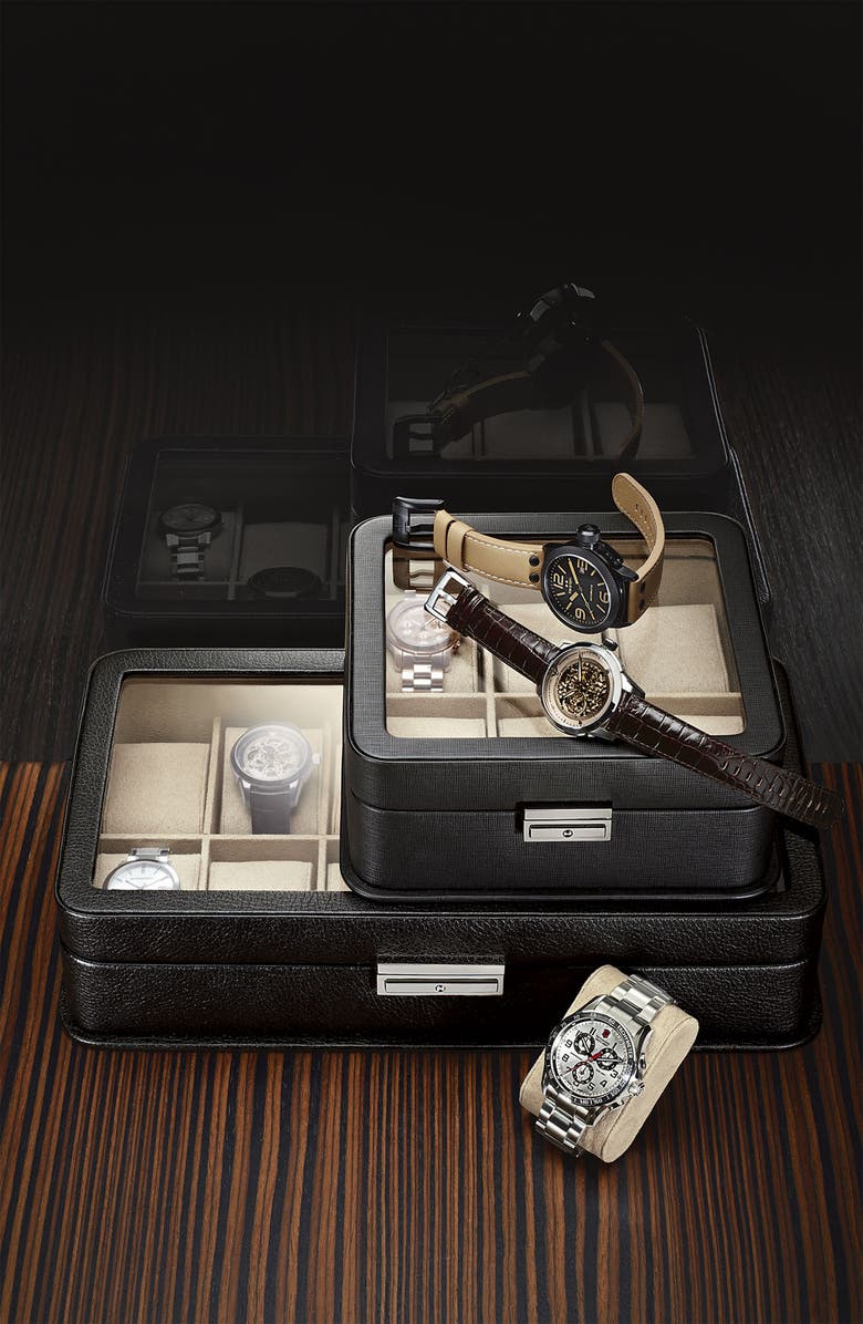 Emporio Armani 'Meccanico' Automatic Round Watch, Alternate, color, 