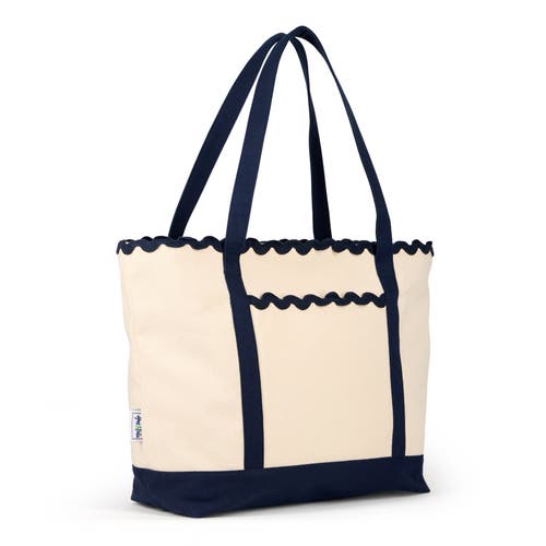 Ame & Lulu Court To Coast Tote In Neutral