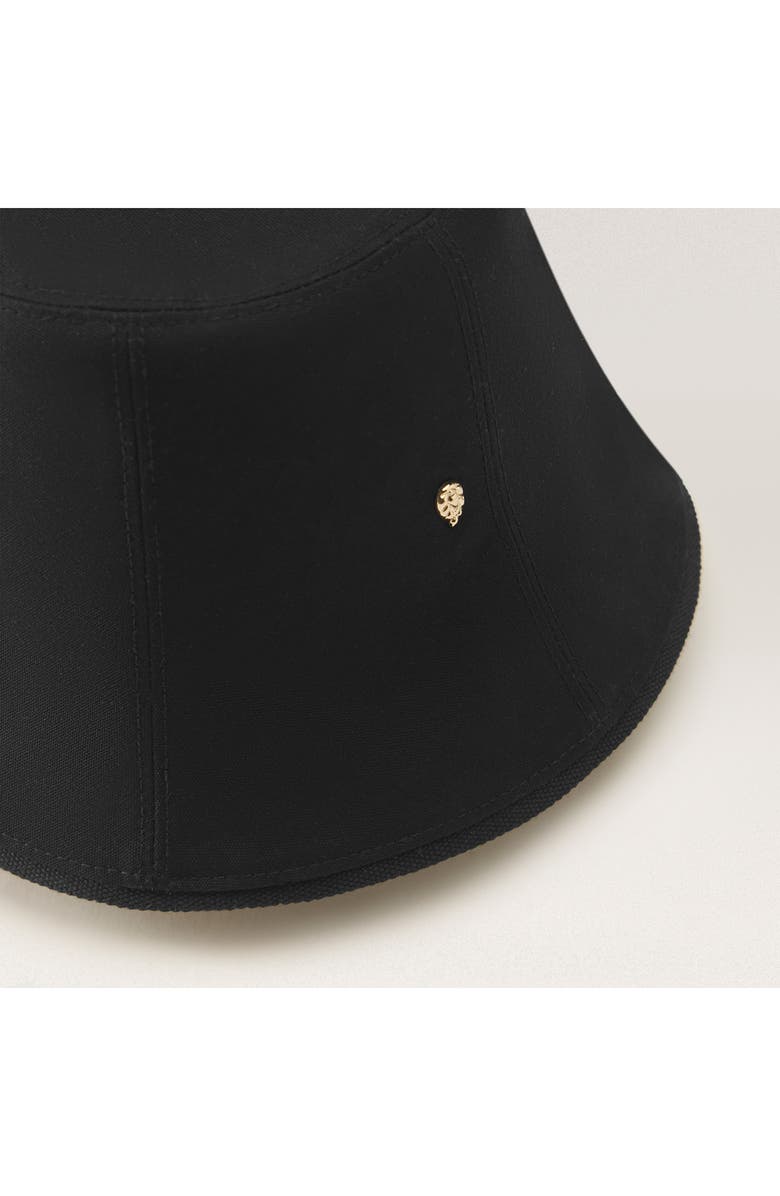 Helen Kaminski NOA UPF 50+ Cotton Canvas Bucket Hat, Alternate, color, Black