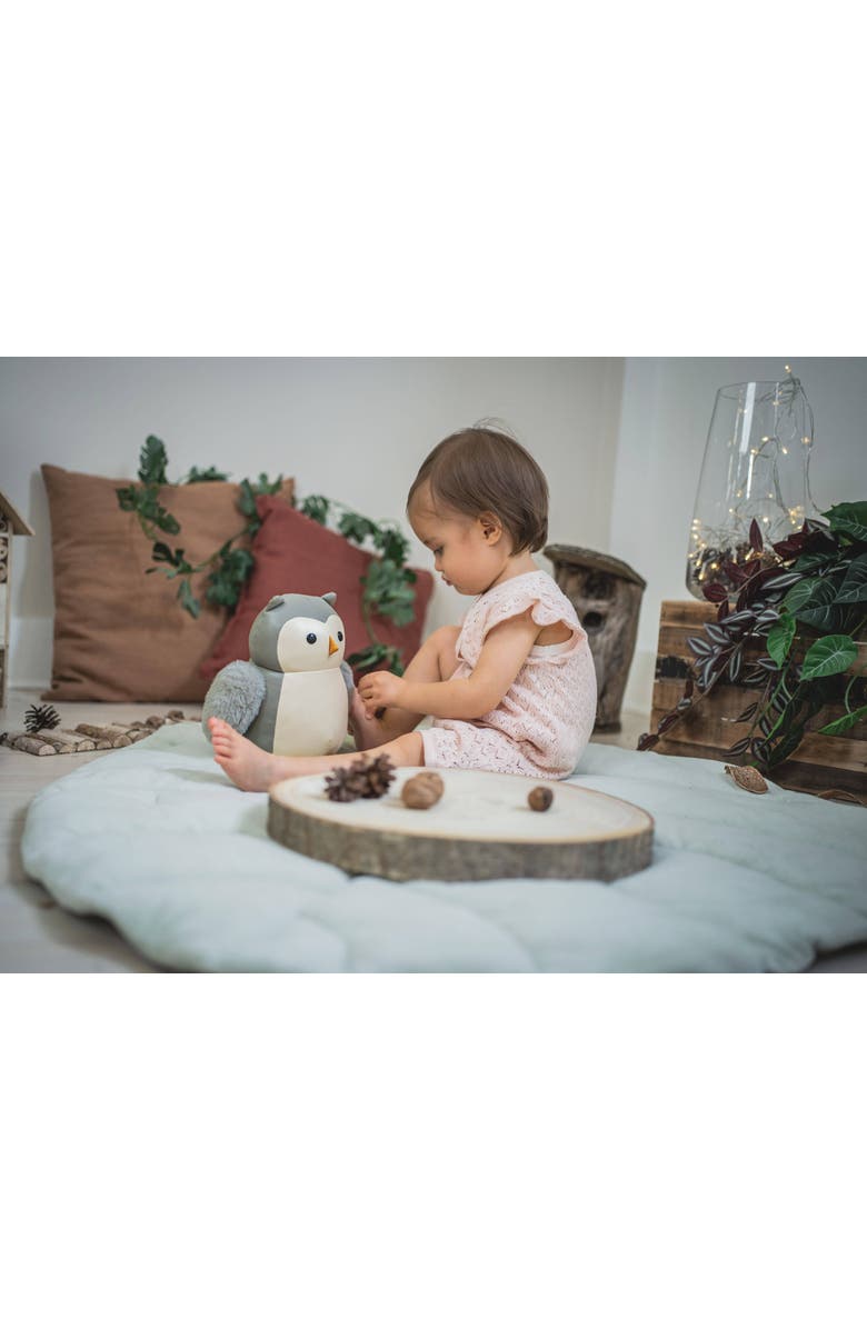 Little Big Friends Musical Friends - Owl, Plush Baby Music Box, Nursery Toy, Alternate, color, Beige