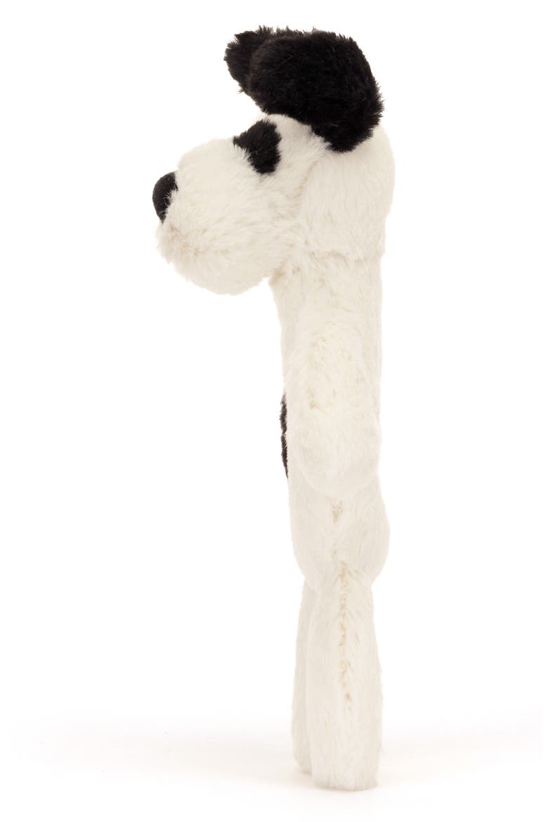 Bashful Puppy 7-Inch Ring Rattle, Alternate, color, WHITE MULTI