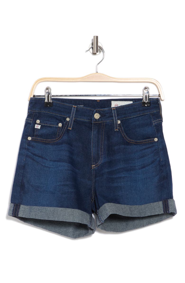AG Hailey Rolled Hem High Waist Denim Shorts, Alternate, color, 2 Years Palisades