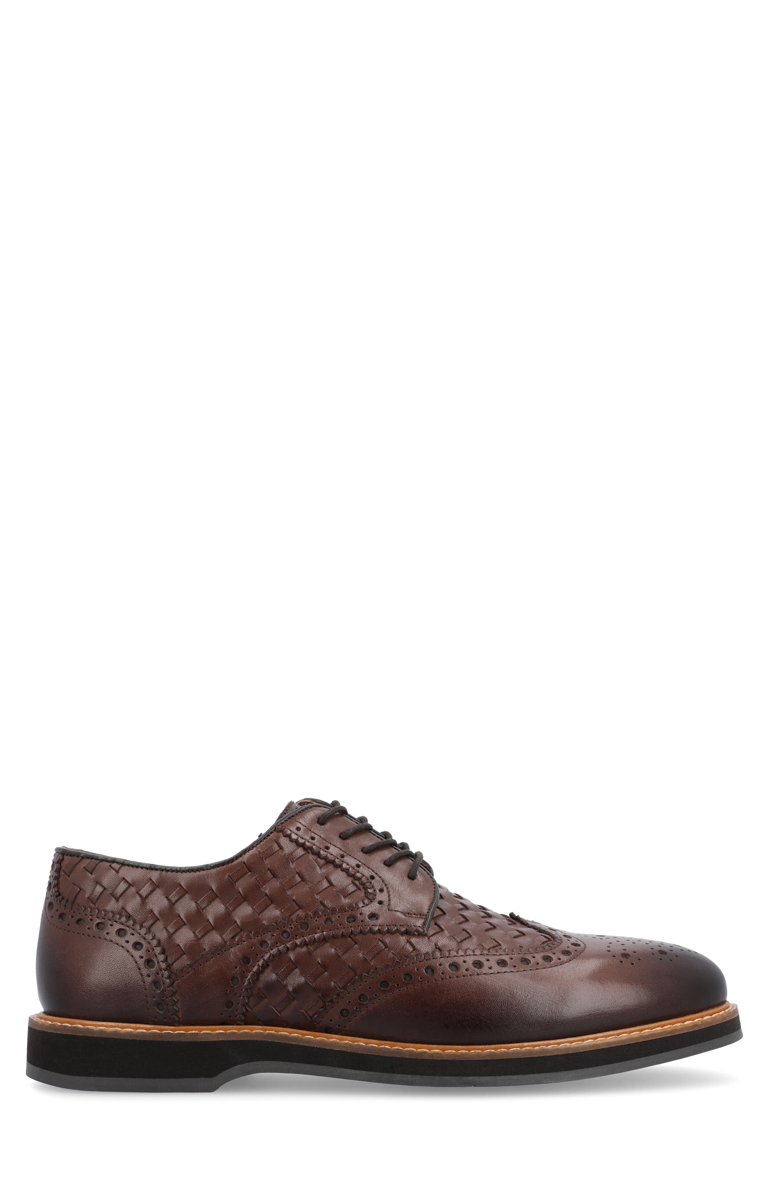 Thomas & Vine Radcliff Wingtip Derby - Wide Width, Alternate, color, Cognac