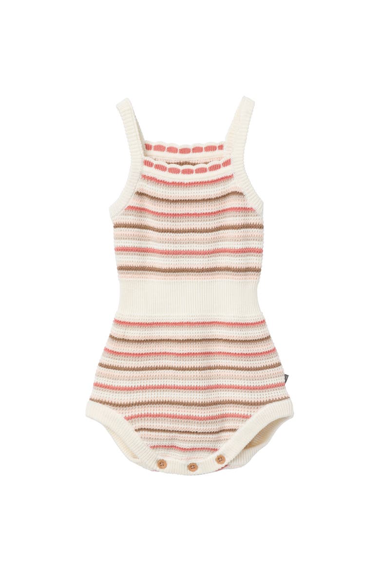 Crochet Sunsuit, Main, color, Pink