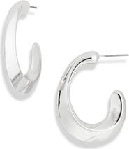 Leith Statement Hoop Earrings