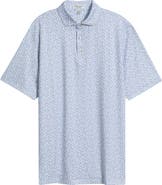 Peter Millar Ranch Water Floral Summer Comfort Perfomance Jersey Polo